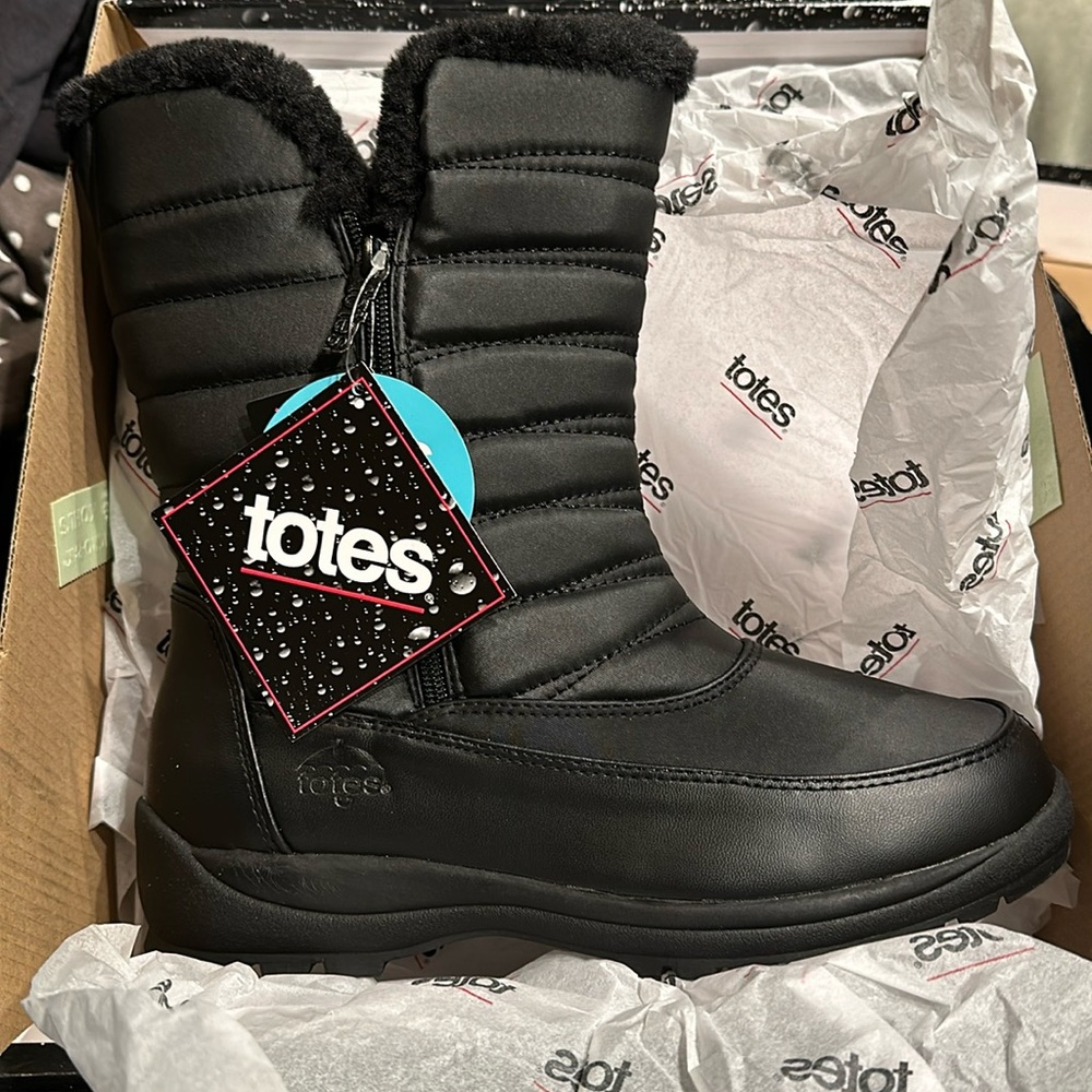 Totes winter waterproof boots women size 9